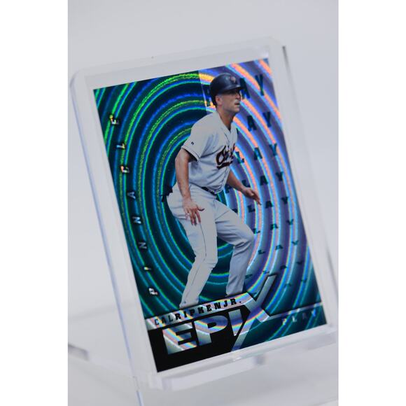 1998 Zenith Epix Play-Emerald #E14 Cal Ripken Jr PSA 9 Baltimore Orioles - Pop 2 - Picture 3 of 3